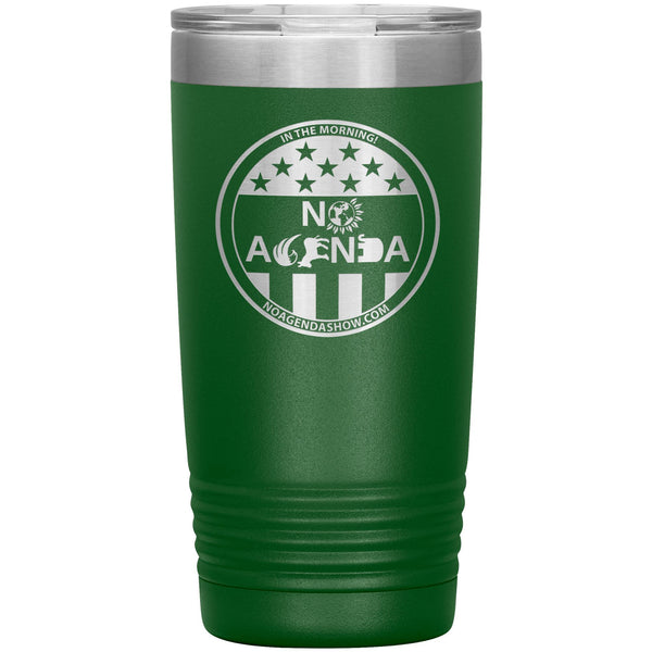 NO AGENDA PARTY TIME - 20 oz tumbler
