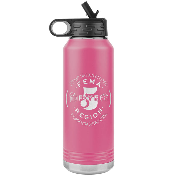 FEMA REGION FIVE - 32 oz straw tumbler