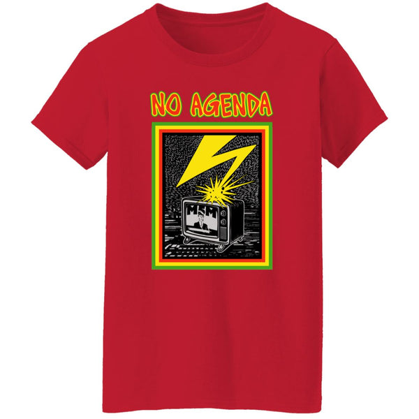 SHOCK TELEVISION - womens tee