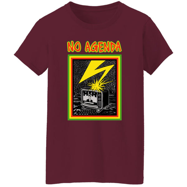 SHOCK TELEVISION - womens tee