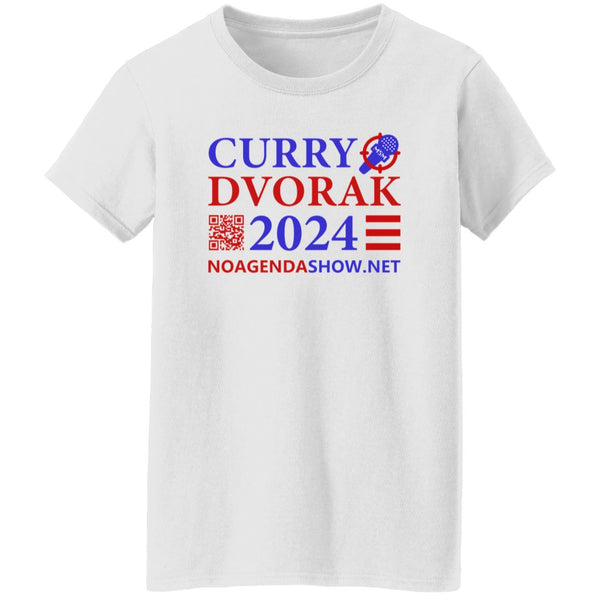 CURRY DVORAK 2024 - womens tee