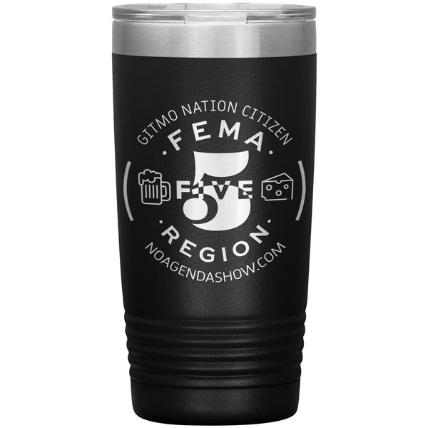 FEMA REGION FIVE - 20 oz tumbler new
