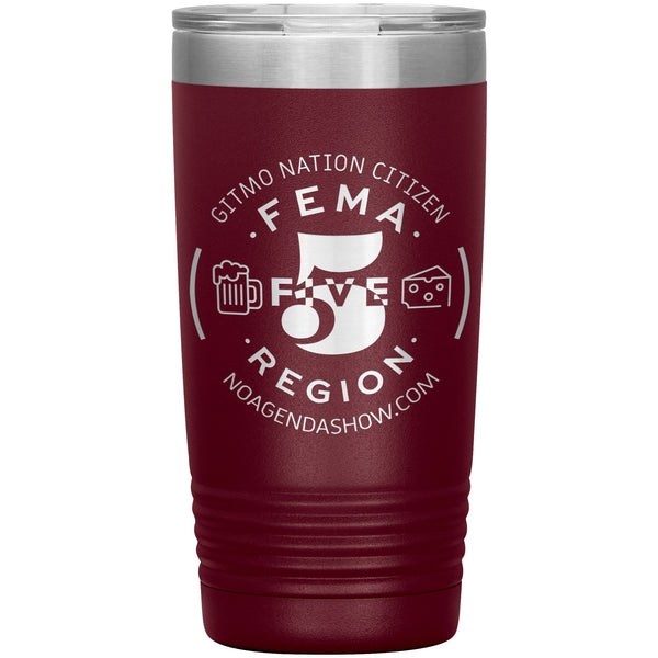 FEMA REGION FIVE - 20 oz tumbler new