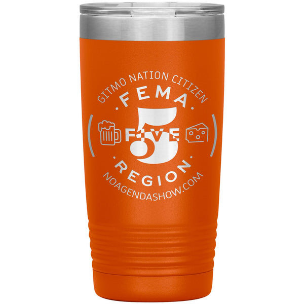 FEMA REGION FIVE - 20 oz tumbler new
