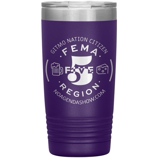 FEMA REGION FIVE - 20 oz tumbler new