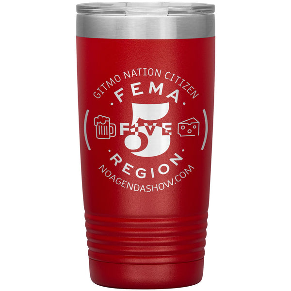 FEMA REGION FIVE - 20 oz tumbler new