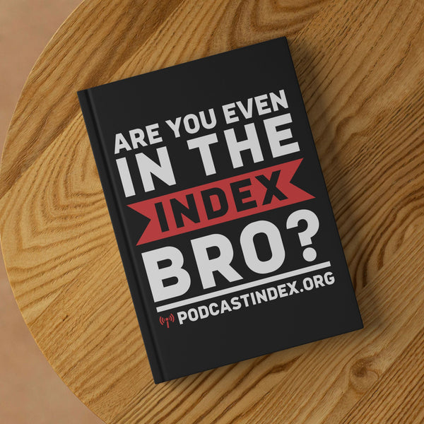 INDEX BRO? - hardcover notebook new