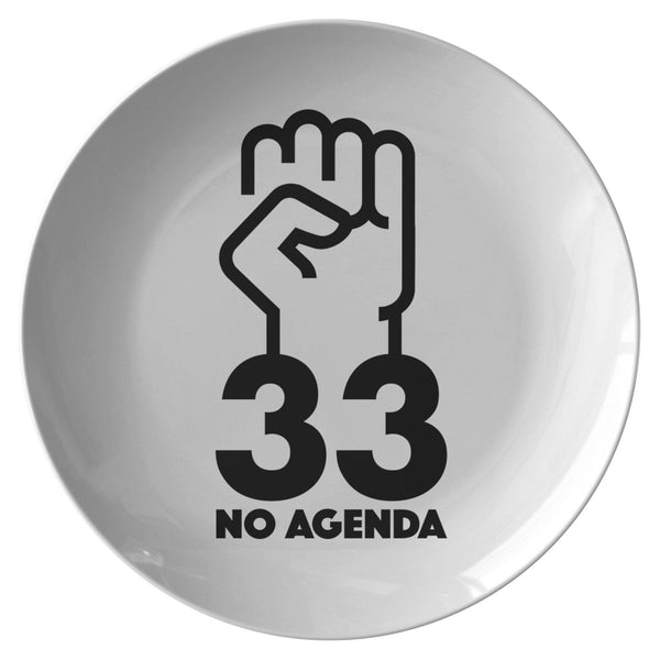 NO AGENDA 33 - plate