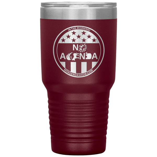 NO_AGENDA_PARTY_TIME_-_30_oz_tumbler_NEW_30oz_Tumbler_Maroon_Mockup.png_15983093