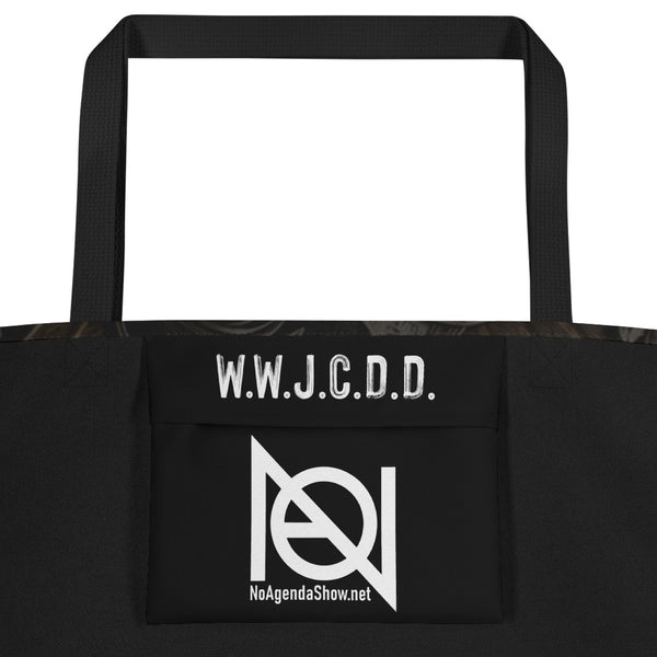 JCD IN THE MOURNING - pocket tote bag