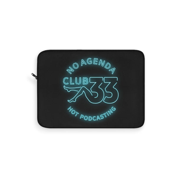 NO AGENDA CLUB 33 - T - laptop sleeve