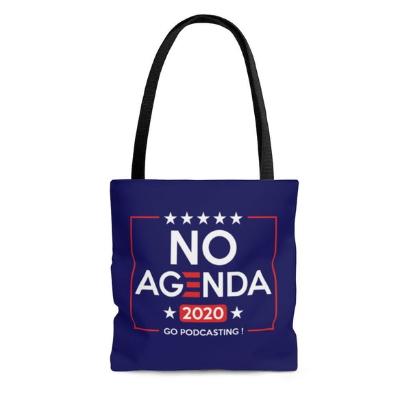 NO AGENDA 2020 - BL - tote bag