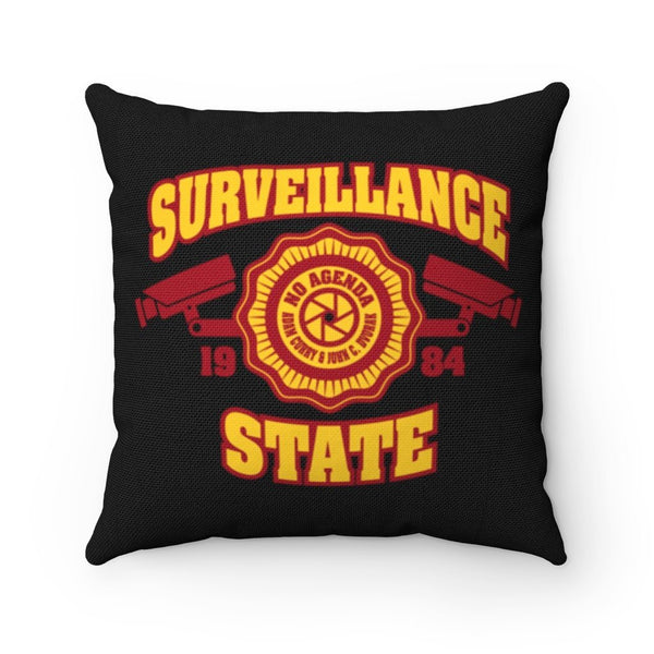 SURVEILLANCE STATE - throw pillow case