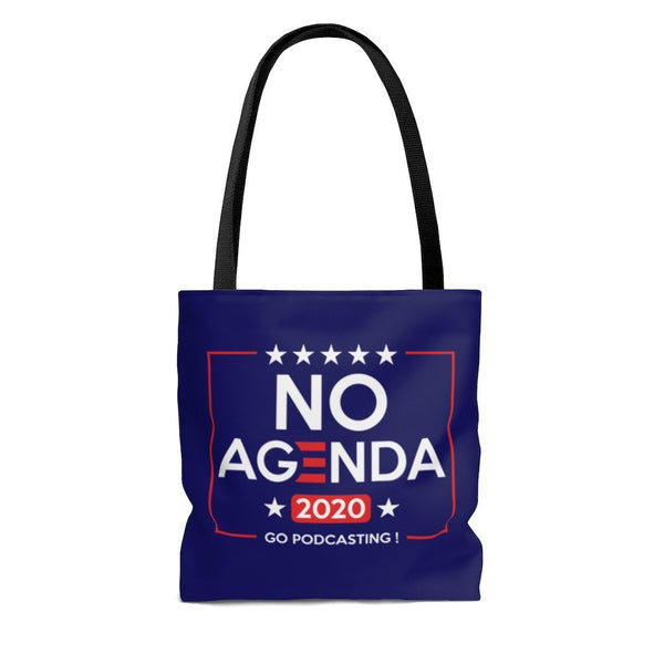 NO AGENDA 2020 - BL - tote bag