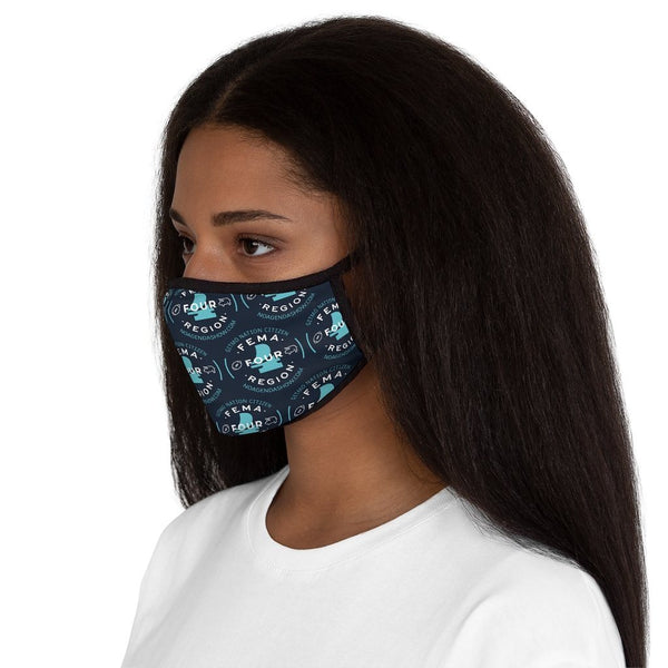 FEMA REGION FOUR - BLUE - fitted face mask
