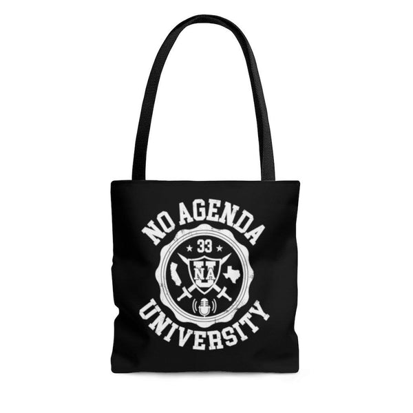 NO AGENDA UNIVERSITY - tote bag