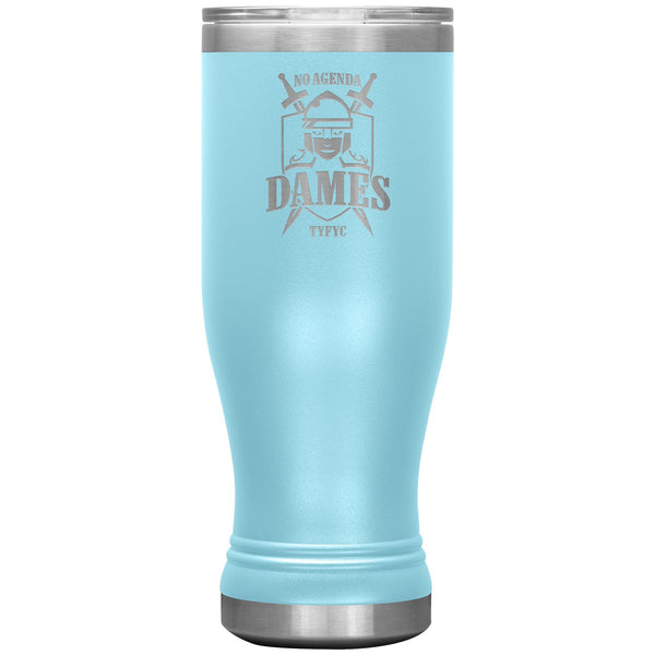 NO AGENDA DAMES - 20 oz boho tumbler