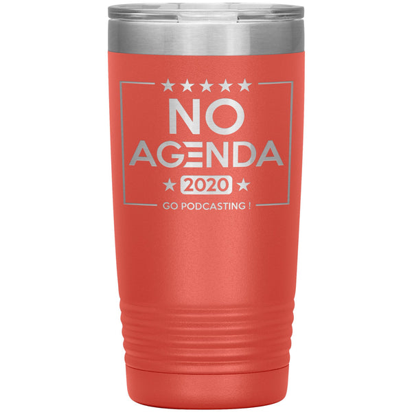 NO AGENDA 2020 - 20 oz tumbler