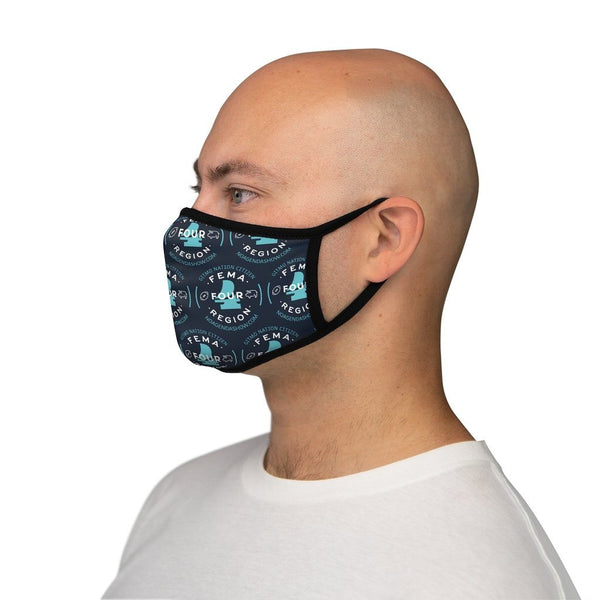 FEMA REGION FOUR - BLUE - fitted face mask