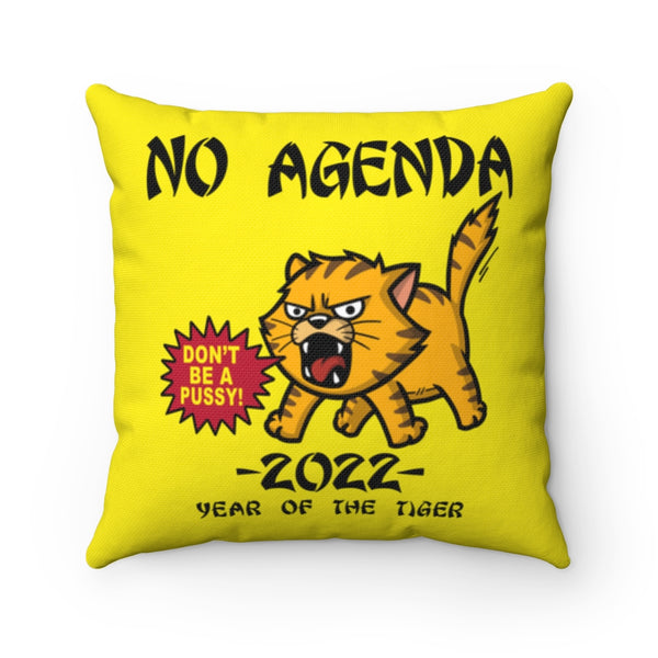 2022 YEAR OF THE TIGER - YLW - throw pillow case