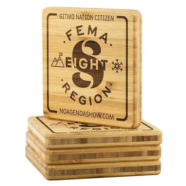 FEMA REGION EIGHT - bamboo coasters