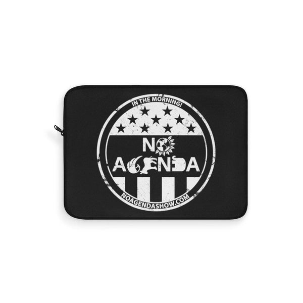 NO AGENDA PARTY TIME - laptop sleeve