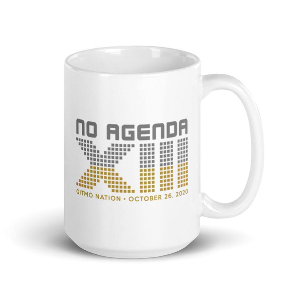 NO AGENDA 13 YEARS - mug