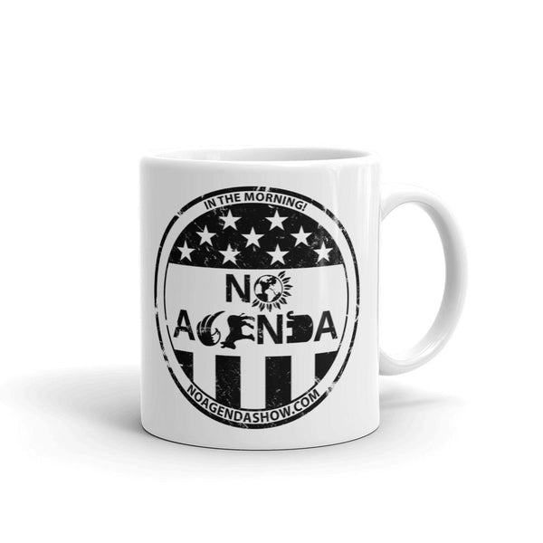 NO AGENDA PARTY TIME - mug