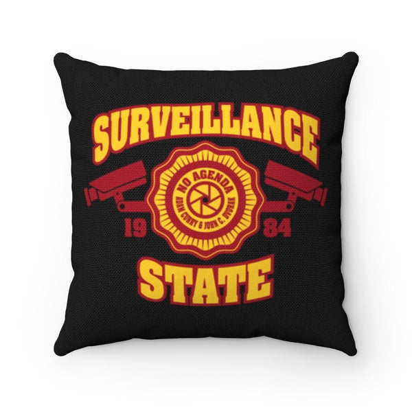 SURVEILLANCE STATE - throw pillow case
