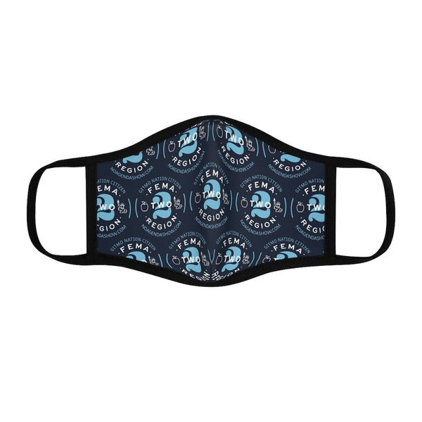 FEMA REGION TWO - BLUE - fitted face mask