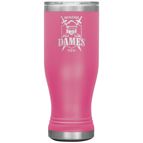 NO AGENDA DAMES - 20 oz boho tumbler