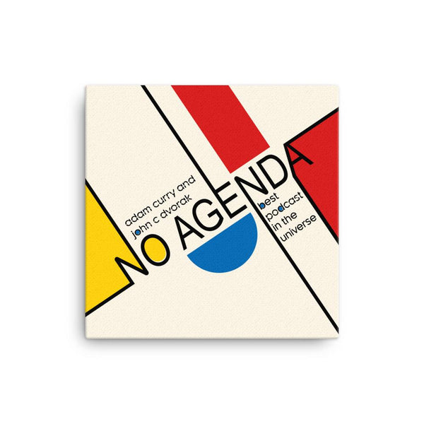 NO AGENDA 1385 - canvas cover art