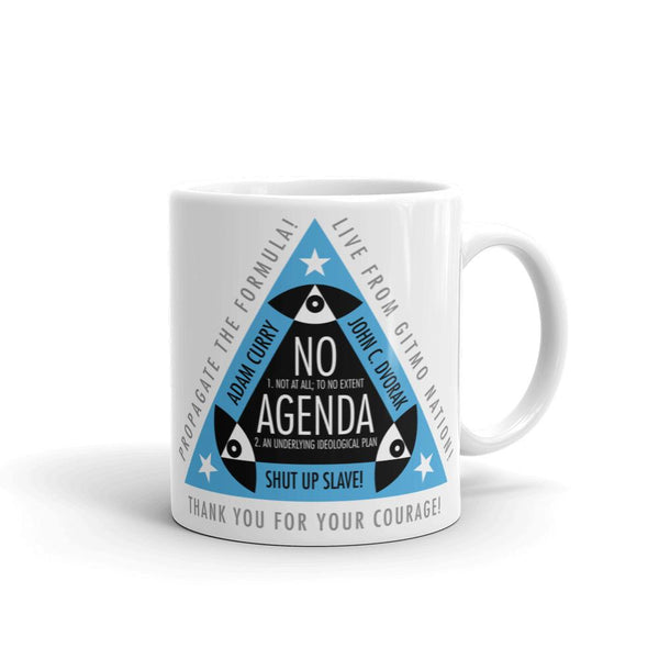 ALL SEEING NO AGENDA - mug
