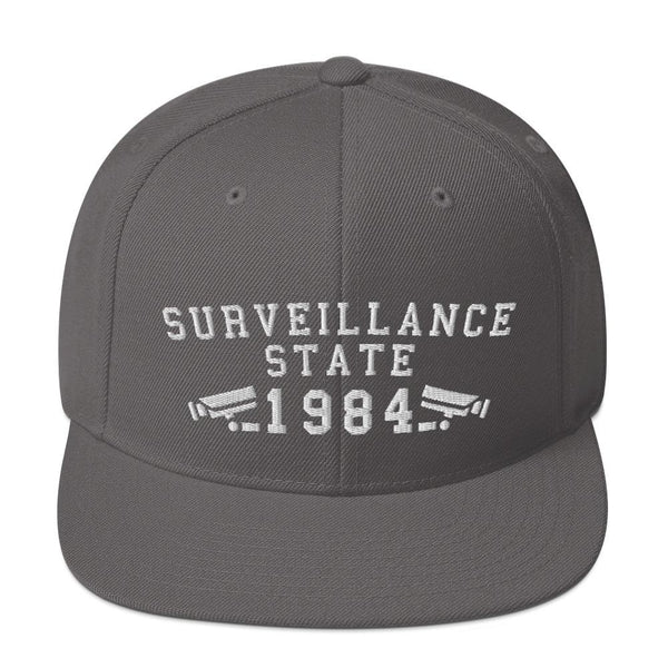 SURVEILLANCE STATE - high snapback hat