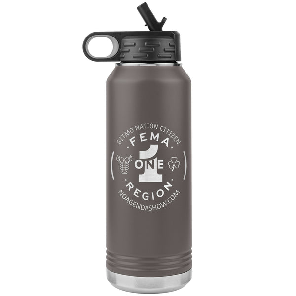 FEMA REGION ONE - 32 oz straw tumbler