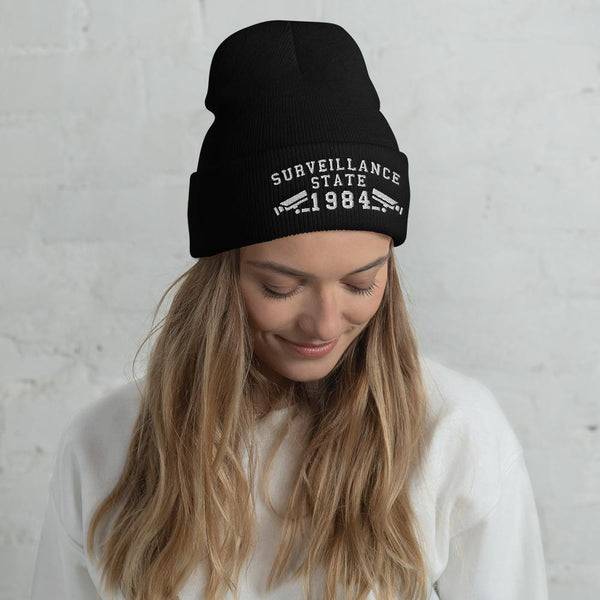 SURVEILLANCE STATE - cuffed beanie