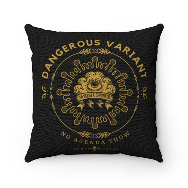 DANGEROUS VARIANT - GLB - throw pillow