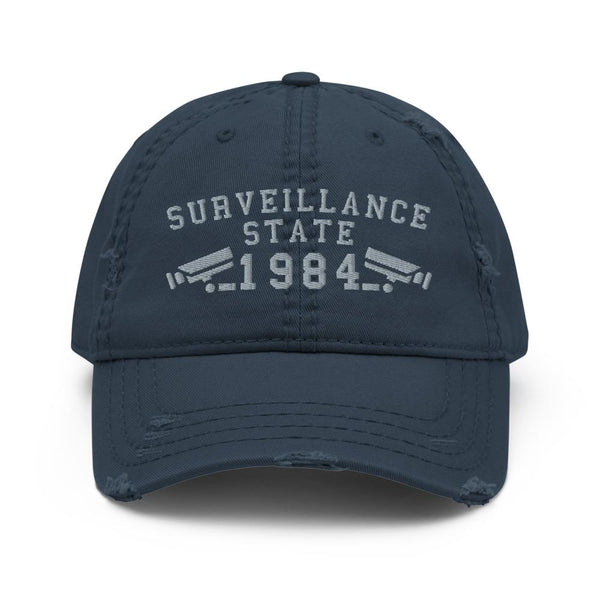 SURVEILLANCE STATE - distressed hat