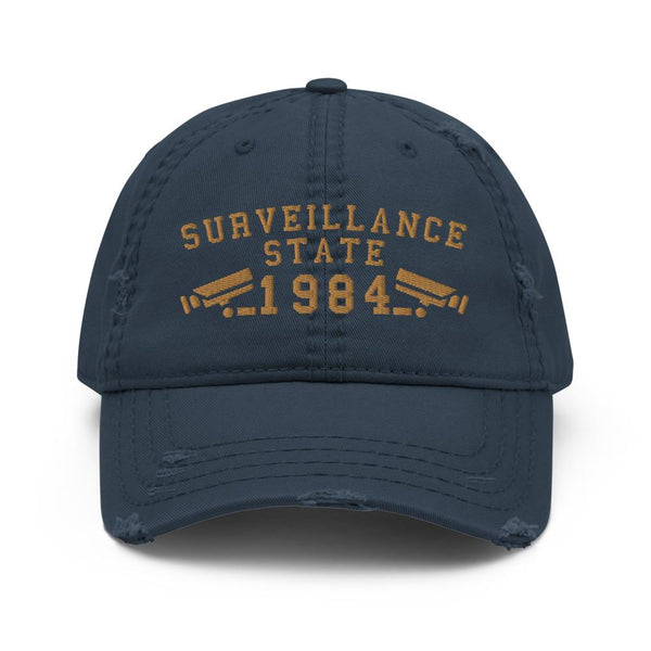 SURVEILLANCE STATE - distressed hat