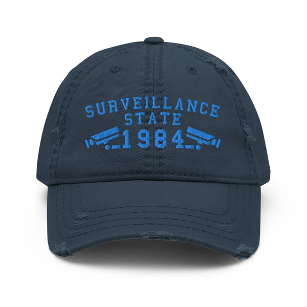 SURVEILLANCE STATE - distressed hat