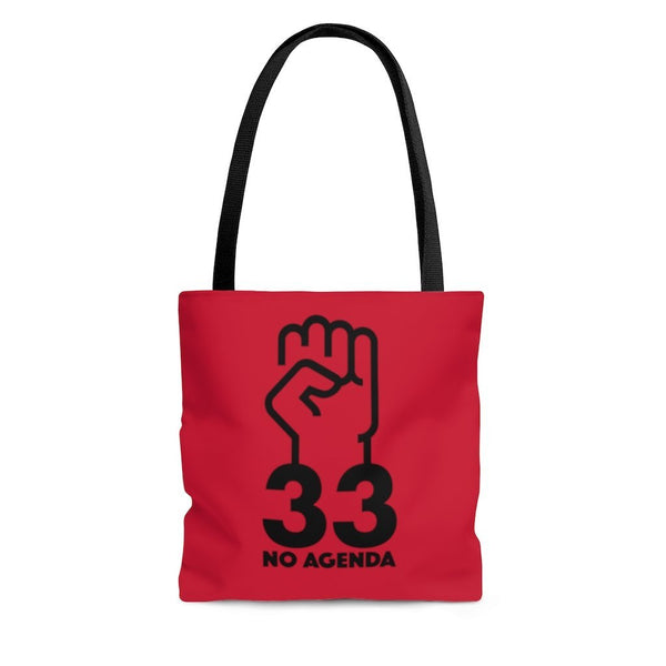 NO AGENDA 33 - R - tote bag