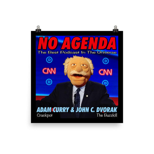 NO AGENDA 1160 - cover art poster print