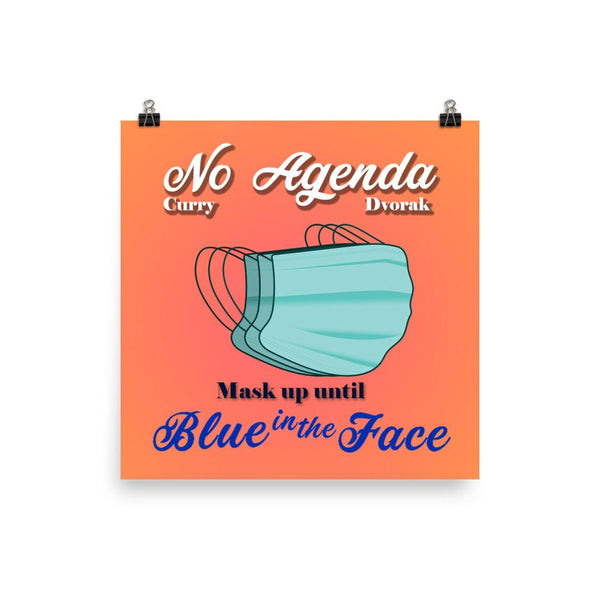 NO AGENDA 1317 - cover art poster print