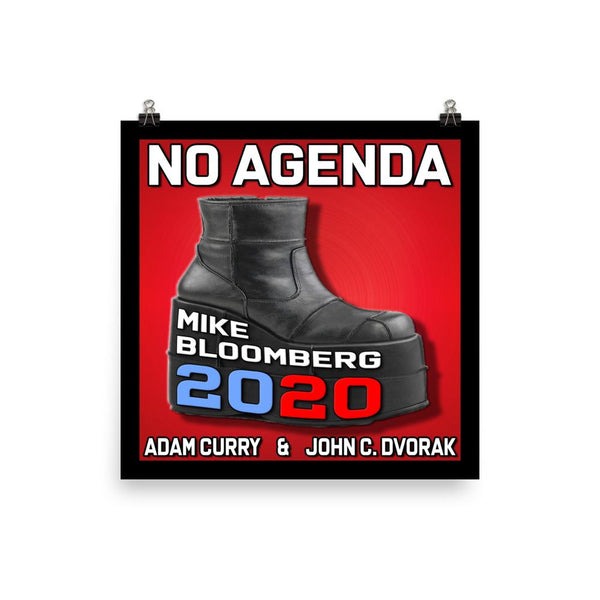 NO AGENDA 1221 - cover art poster print