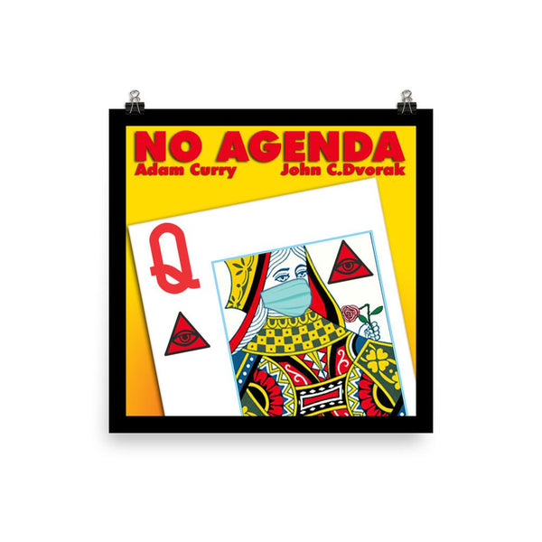 NO AGENDA 1328 - cover art poster print