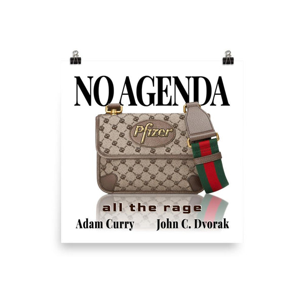 NO AGENDA 1343 - cover art poster print