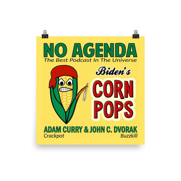 NO AGENDA 1174 - cover art poster print