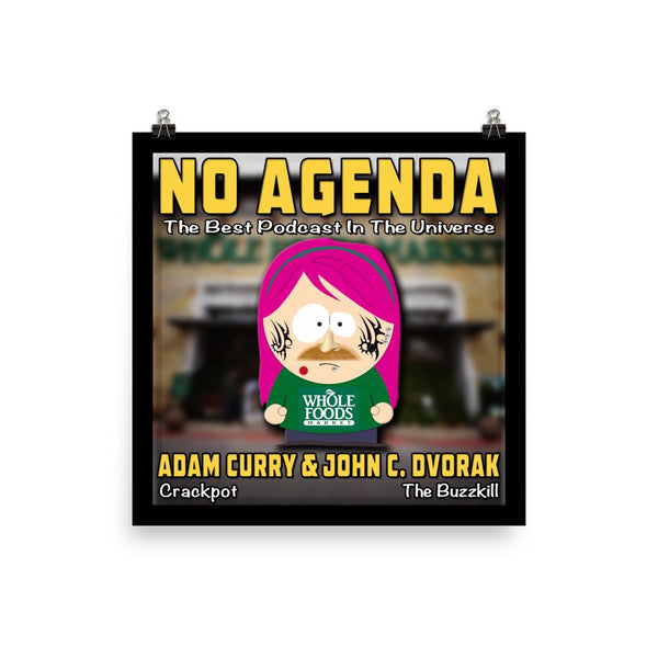 NO AGENDA 1136 - cover art poster print