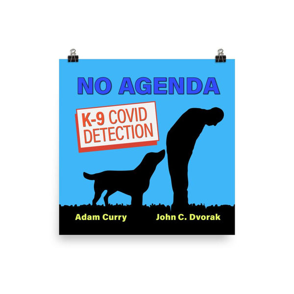 NO AGENDA 1330 - cover art poster print