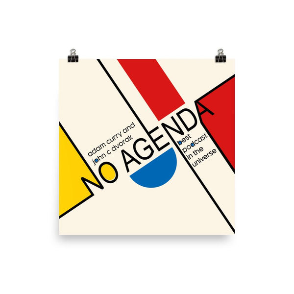 NO AGENDA 1385 - cover art poster print